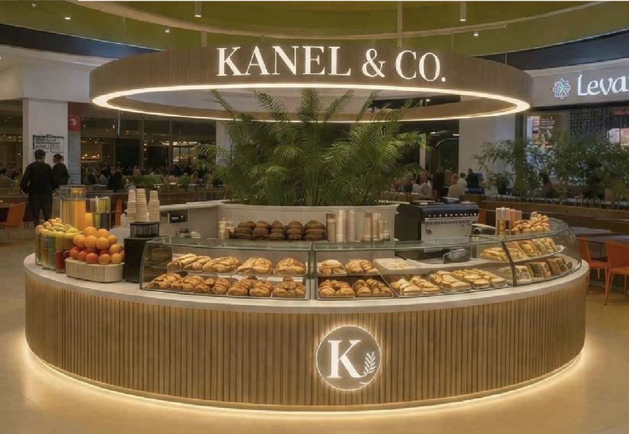 Inside the Kanel & Co. shop at East Gate Mall, Skopje
